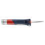 OPINEL N09 OCEAN ROUGE FERME FACE EPISSOIRE OUVERT