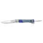 OPINEL N09 OCEAN BLEU OUVERT FACE EPISSOIRE OUVERT