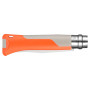 Opinel N°08 Horizon orange sable fermé de dos